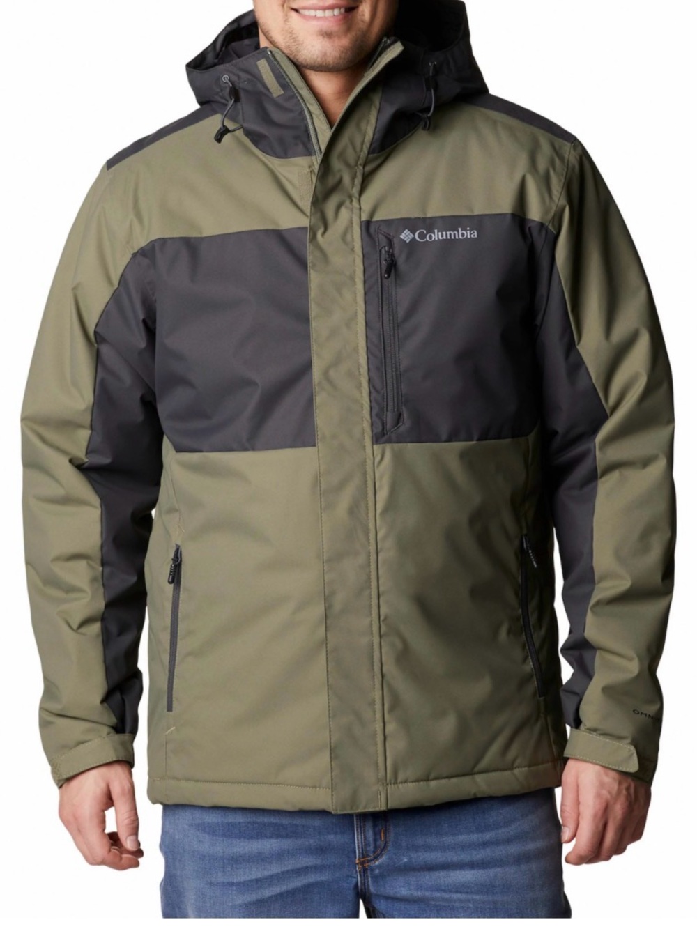 Columbia Men’s Tipton Peak II Insulated Jacket - Stone Green/Shark size S